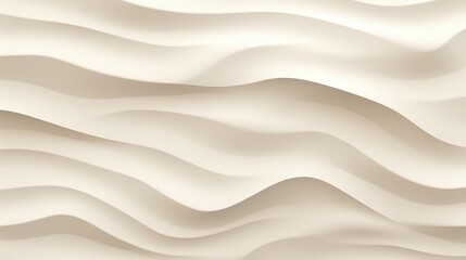 Obraz premium Abstract Wavy Pattern in Beige