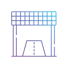 Finish Line vector icon