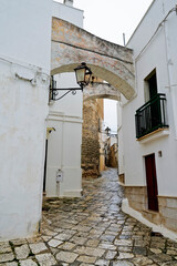 Borgo antico e Ghetto ebraico di Oria, Brindisi,Puglia. Italia