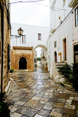 Borgo antico e Ghetto ebraico di Oria, Brindisi,Puglia. Italia