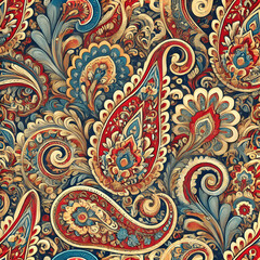 seamless paisley pattern