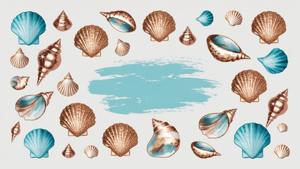 shells background