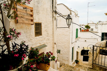 Ostuni, la città bianca di Puglia,Brindisi,Puglia. Italia