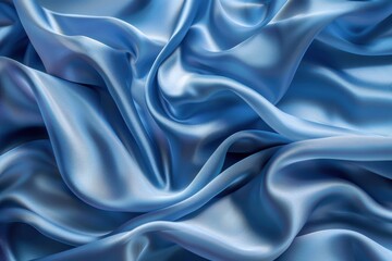 Obraz premium Soft silk waves: an unconventional abstract aesthetic