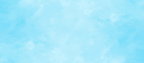 Blue sky with cloud .Beautiful blue sky with white clouds .bright cloud cover in the sun calm clear winter air background .gradient light white background.	