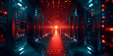 Guiding lost data packets back to network safety with a cybernetic beacon. Concept Data Recovery, Network Security, Cybernetic Beacons, Lost Packets, Technology