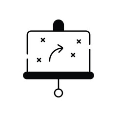 Strategy vector icon