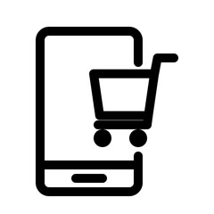 Online shop icon