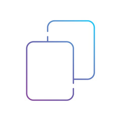 Red Cards vector icon