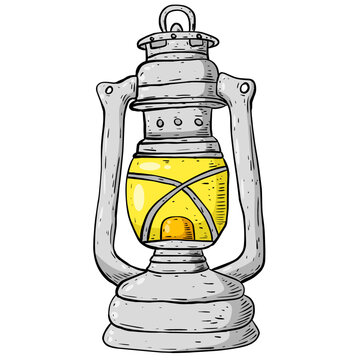 recommend clip art: antique oil lamp
