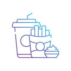 Snacks vector icon