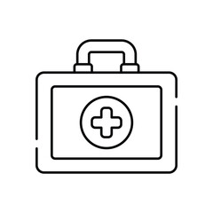 First Aid Kit vector icon