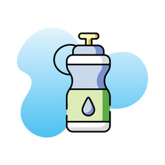 Sport Bottle vector icon