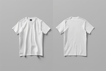 Realistic T-Shirt Mockup Collection - Blank and Custom Designs