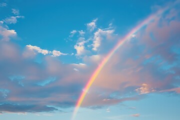 Rainbow in the sky