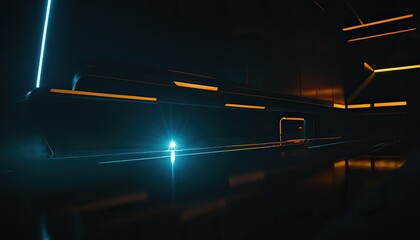 horizontal lens flares pack. Laser beams, horizontal light rays.Beautiful light flares. Glowing streaks on dark background. Collection effect light blue line png.