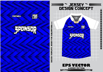 mock up tshirt jersey uniform with geometric abstrack pattern