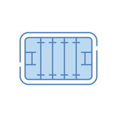 Pitch vector icon