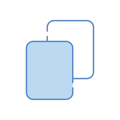 Red Cards vector icon