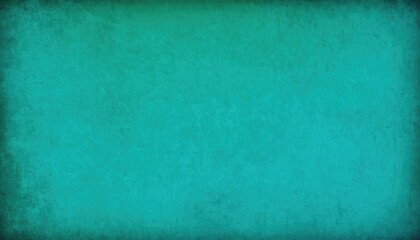 Dark cyan abstract 3d background. Mystery low light and shade on wall and floor texture. Studio illustration.