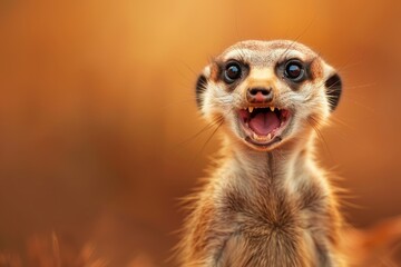 Fototapeta premium An animal's witty expression or pose. Stock photo