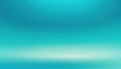 Dark cyan abstract 3d background. Mystery low light and shade on wall and floor texture. Studio illustration.