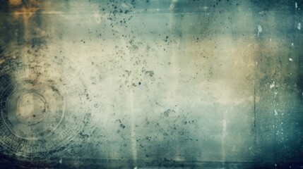 Abstract Film Texture with Distressed Edges