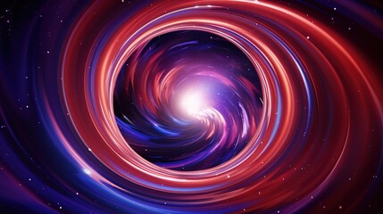 red and blue background