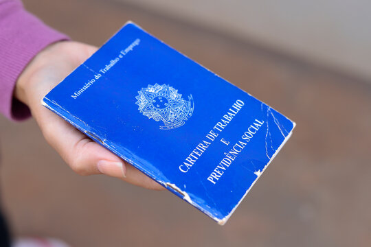 Brazilian work card (Carteira de Trabalho). It is the document that guarantees access to worker rights in Brazil (CLT).