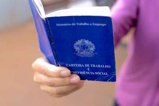 Brazilian work card (Carteira de Trabalho). It is the document that guarantees access to worker rights in Brazil (CLT).