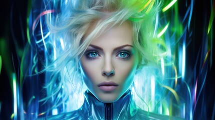 Fototapeta premium portrait of a woman