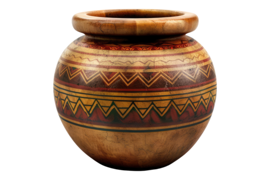 Matka culinary art showcase isolated on transparent background