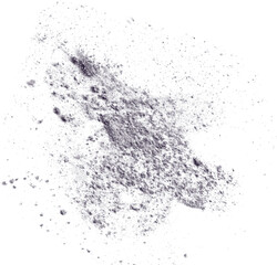 Obraz premium Color powder, dirt cloud explode smoke cloud, a soft dust explode cloudy on transparent png.