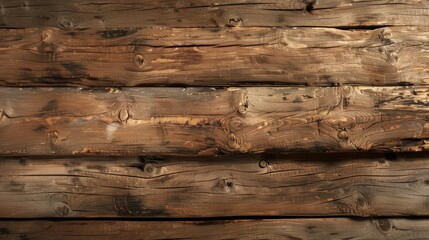 Fototapeta premium Rustic wooden texture with dark brown planks. Perfect for backgrounds, websites, or design projects seeking a natural look.