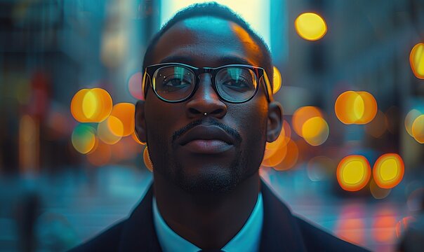 Man in black envisions future goals for city business