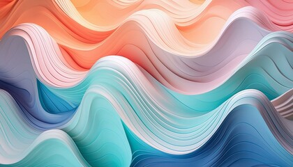 Hintergründe mit sanft wechselnden Formen und beruhigenden Kompositionen, die eine friedliche Atmosphäre schaffen