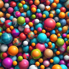 colorful balls background