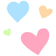 Colorful Love Element