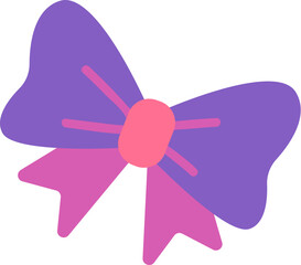 illustration of a pink ribbon