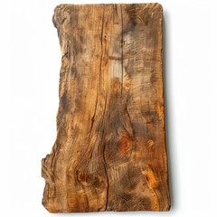 Texture of a wooden table with brown planks serving as a background