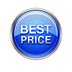 Best price blue icon transparent background