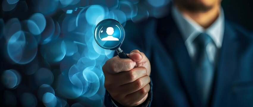 Employees are required to complete the online survey form, answer the test questions. This is an example of human resources, HRM, Human resources management.