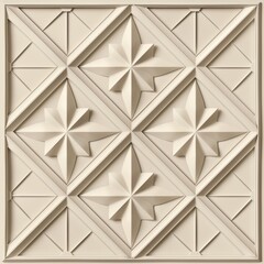 Obraz premium Symmetrical Star Pattern