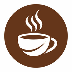       Coffee cup logo icon vector illustration.
