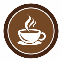       Coffee cup logo icon vector illustration.
