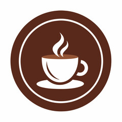       Coffee cup logo icon vector illustration.
