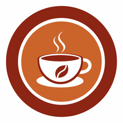       Coffee cup logo icon vector illustration.
