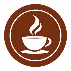       Coffee cup logo icon vector illustration.
