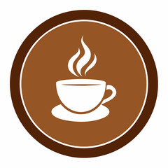       Coffee cup logo icon vector illustration.
