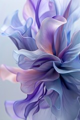 Abstract flower petals.. Floral flower natural design. Graphic, sketch drawing. freesia